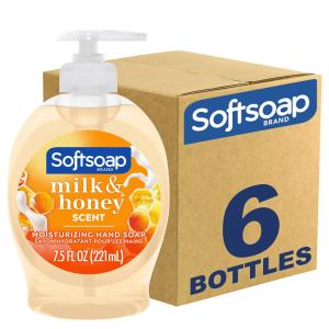 Softsoap Liquid Hand Soap Pump - Milk & Golden Honey, 7.5 Fl Oz