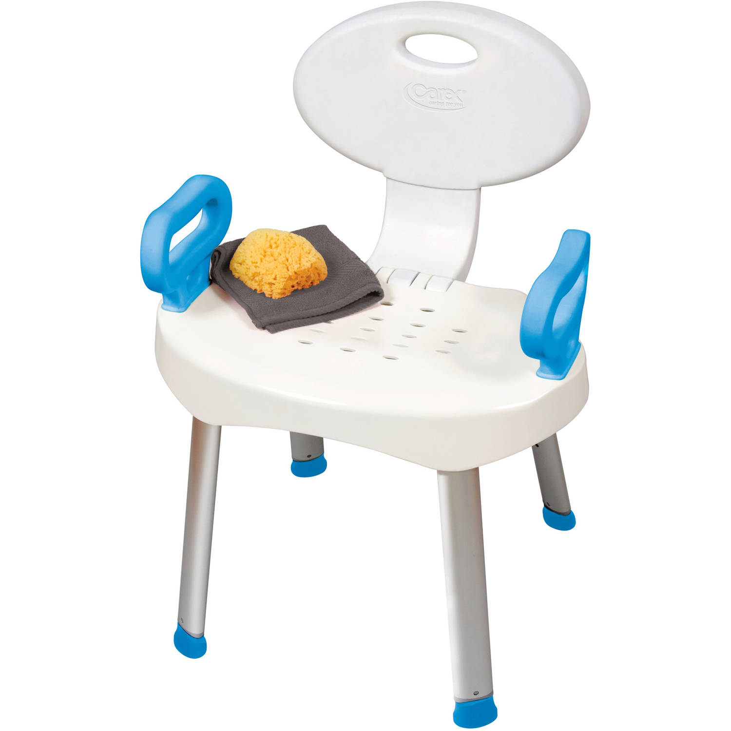 Carex EZ Bath And Shower Seat With Handles