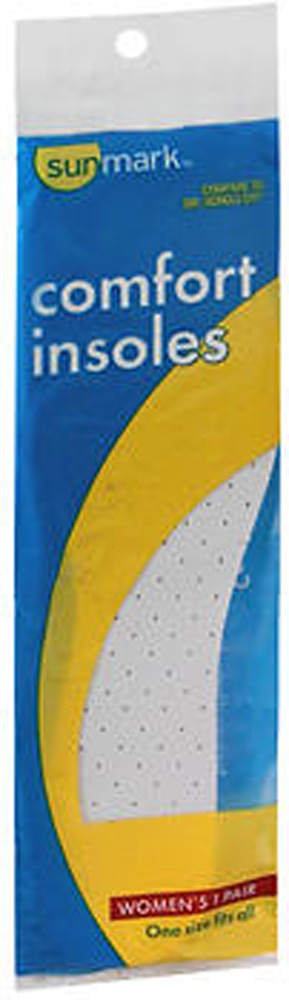 Sunmark Women's Comfort Insoles, One Size