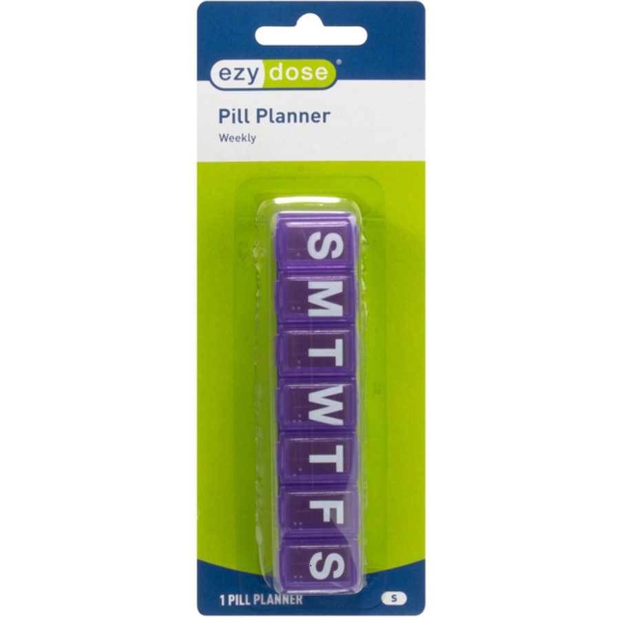 Ezy Dose Weekly Classic Pill Planner - Small