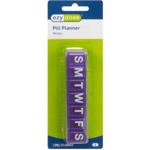 Ezy Dose Weekly Classic Pill Planner - Small