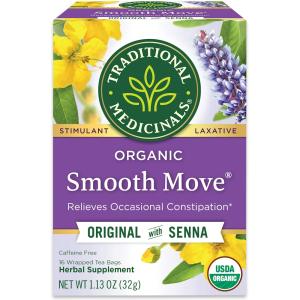 Traditional Medicinals Organic, Original With Senna, Smooth Move, Bags Herbal Tea