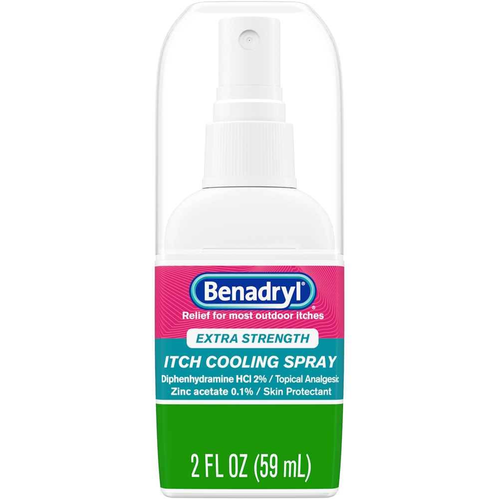 Benadryl Itch Cooling Spray, Extra Strength 2 Fl Oz