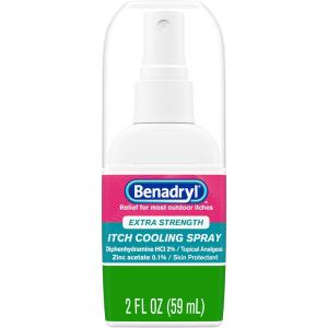 Benadryl Itch Cooling Spray, Extra Strength 2 Fl Oz