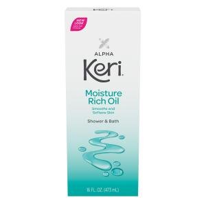 Keri Alpha Moisture Rich Oil Shower & Bath - 16 Fl Oz