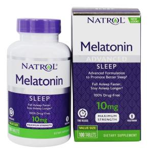 Natrol Advanced Sleep Melatonin — 10 Mg – 100 Tablets