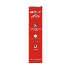 Bengay Ultra Strength Non-Greasy Topical Pain Relief Cream 4 Oz