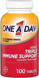 One A Day Complete Multivitamin, Triple Immune Support, Adult, Tablets