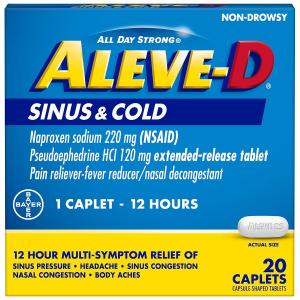 Aleve-D Sinus & Cold Caplets