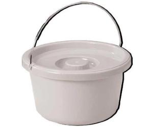 Zenith Medical Supplies Drive Commode Bucket With Metal Handle And Cover - Each