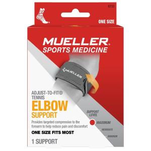 Mueller Sport Care Tennis Elbow Support Black One Size
