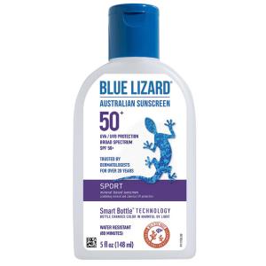 Blue Lizard Sport Mineral Sunscreen Lotion - SPF 50 - 5 Fl Oz