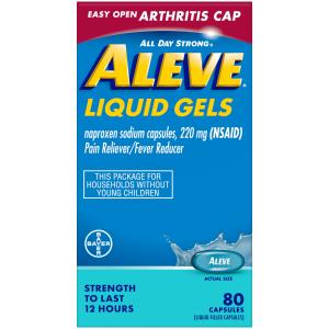 Aleve All Day Strong Capsules Liquid Gels 220 Mg Naproxen Sodium