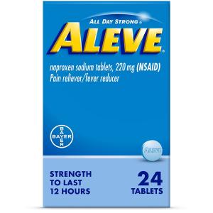 Aleve Pain Reliever/Fever Reducer, 220 Mg, Tablets