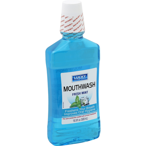 Lucky Super Soft Mouthwash Fresh Mint 500ml