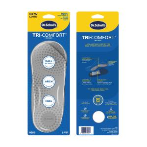 Dr. Scholl's Comfort Tri-Comfort Insoles For Men - Size (8-12)
