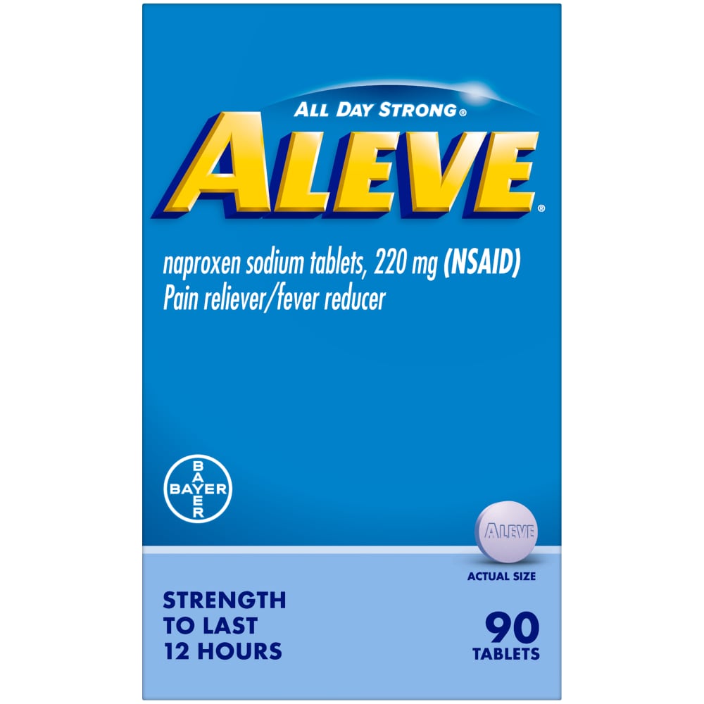 Aleve All Day Strong Pain Reliever/Fever Reducer, 220 Mg, Tablets