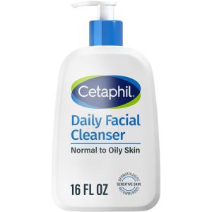 Cetaphil Daily Facial Cleanser Combination To Oily, Sensitive Skin 16 Fl Oz