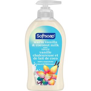 Softsoap Deeply Moisturizing Liquid Hand Soap Pump - Warm Vanilla & Coconut Milk - 11.25 Fl Oz