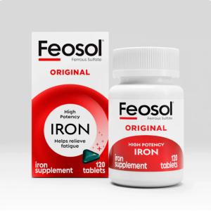 Feosol Original Ferrous Sulfate Iron Supplement Tablets