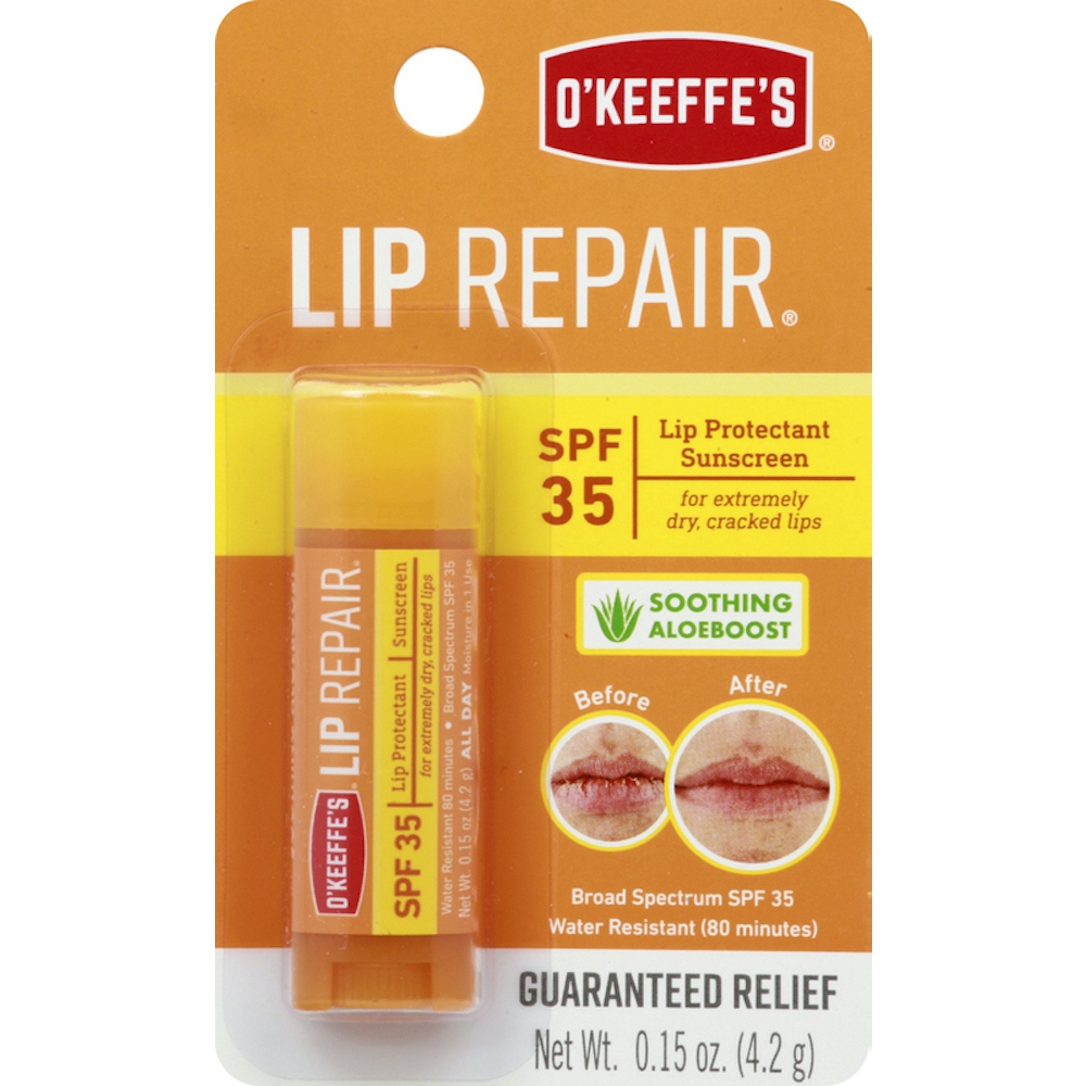 O'Keeffe's K0900002 SPF 35 Lip Repair Balm, 0.15 Oz, Stick