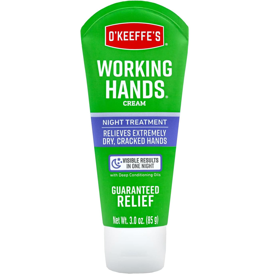 O'Keeffe's Working Hands Night Treatment Hand Cream, 3 Oz