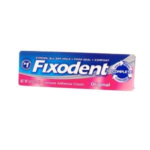 Fixodent Complete Original Denture Adhesive Cream 1.4 Oz