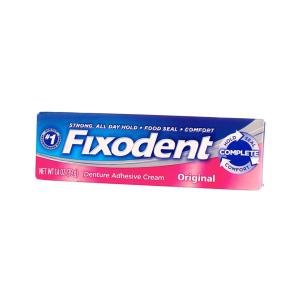 Fixodent Complete Original Denture Adhesive Cream 1.4 Oz