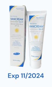 Vanicream Mineral Sport Sunscreen Cream - SPF 35 - 3 Oz