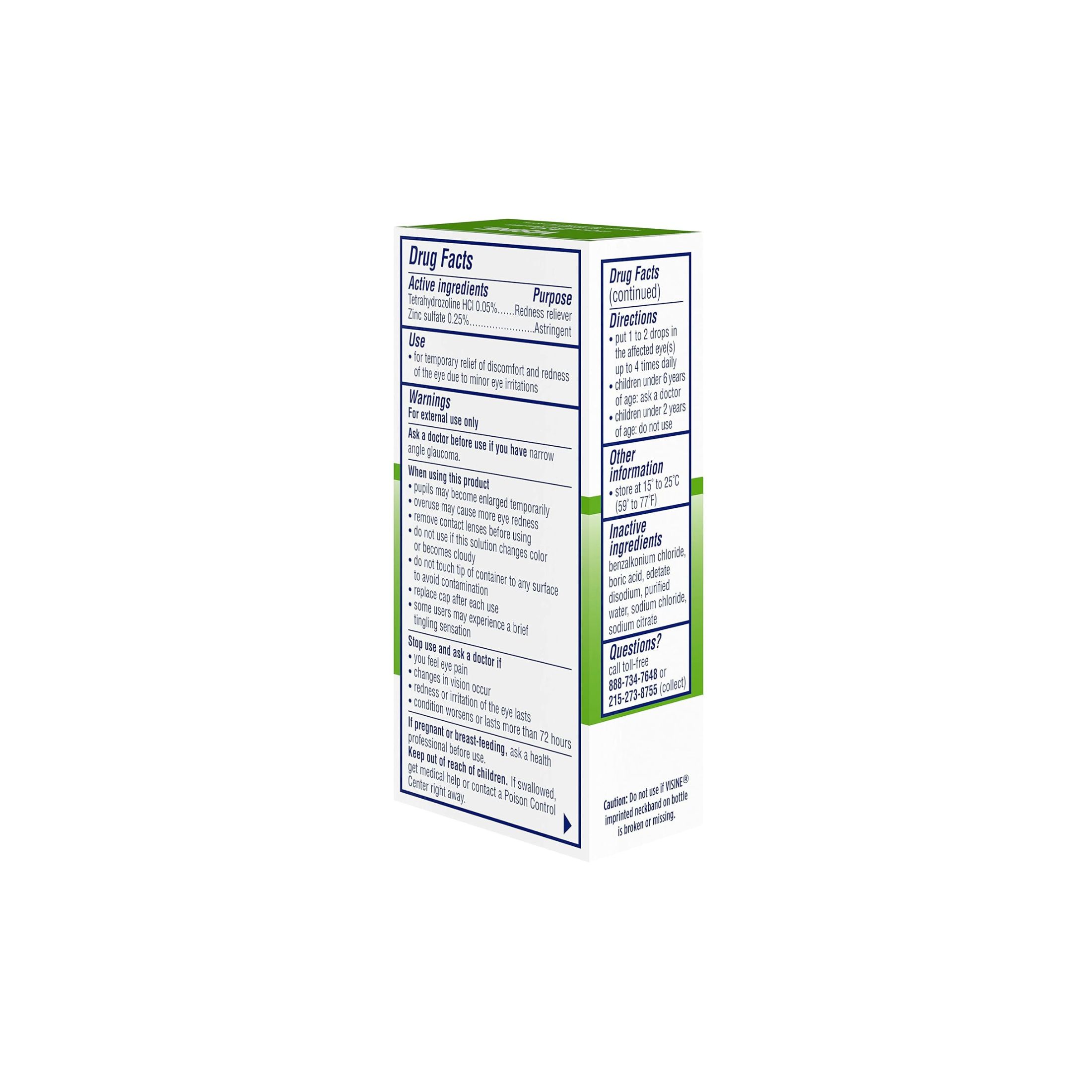 Visine Ac Drops Itchy Eye Relief