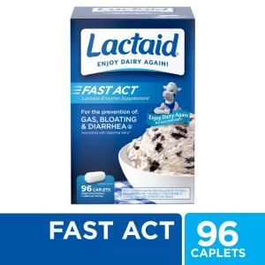 Lactaid Fast Act Caplet - 96ct