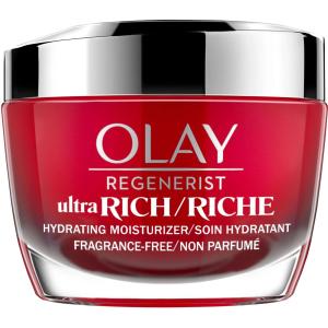 Olay Regenerist Ultra Rich Fragrance Free Face Cream, 1.7 Oz