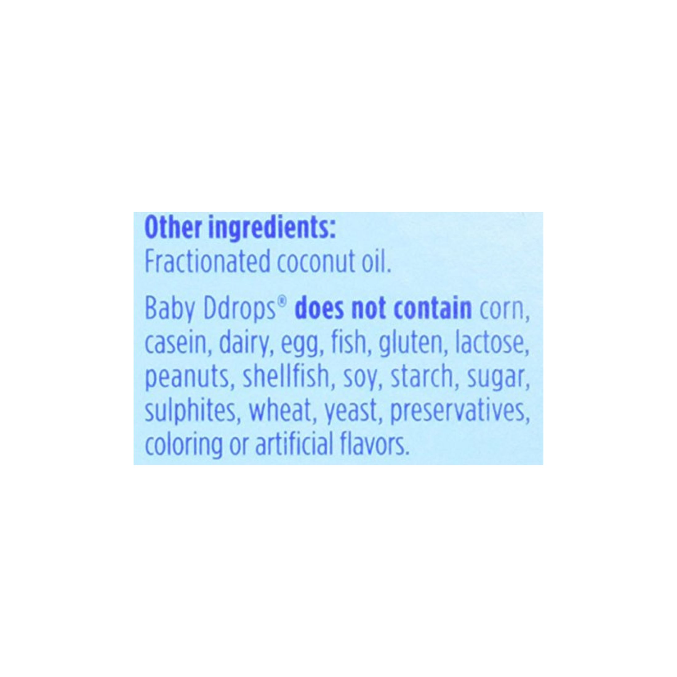 Ddrops Baby Vitamin D 400 IU Liquid Drops - 0.08 Fl Oz