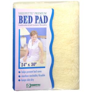 Essential Medical Bed Pad, Sheepette Premium,1ea