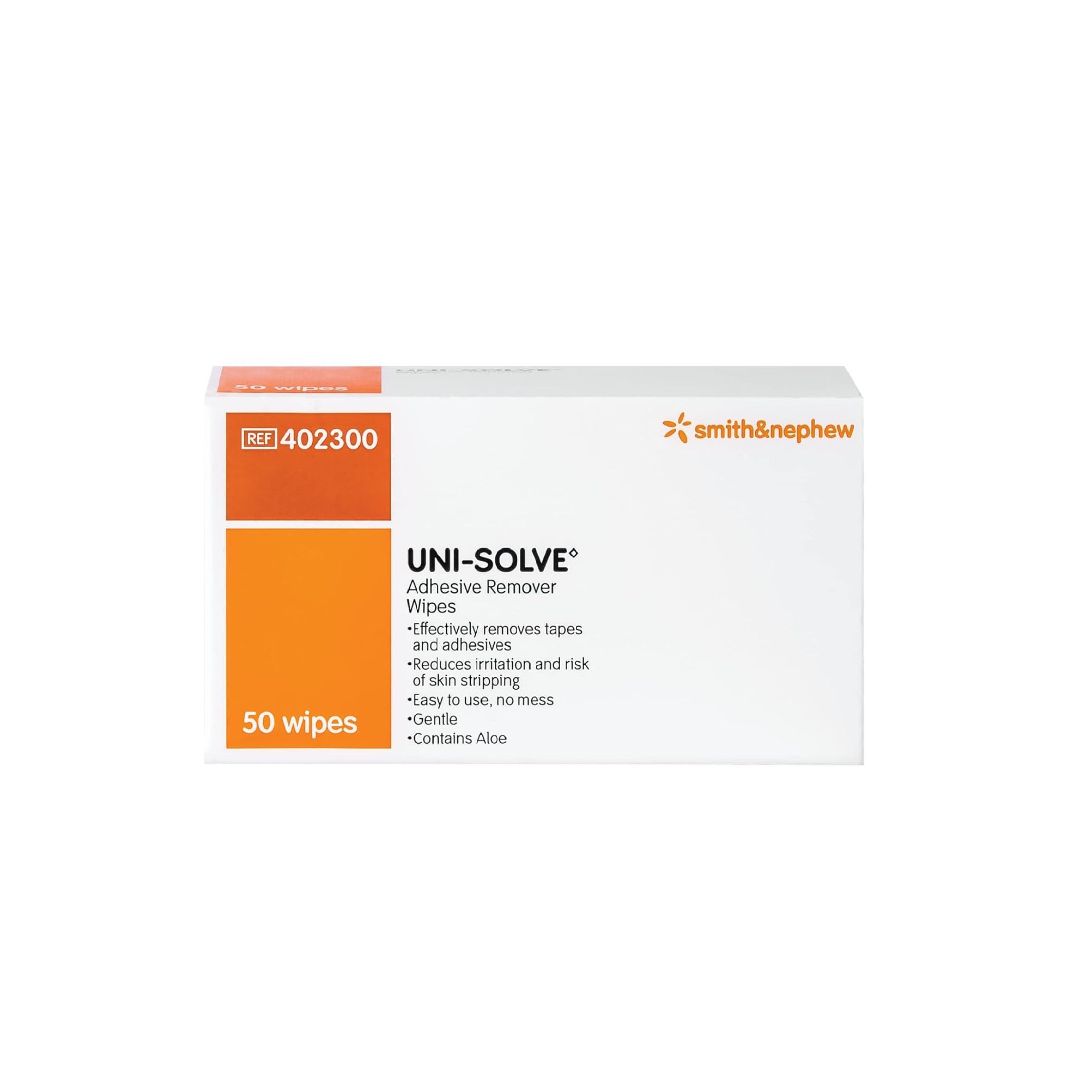 Smith & Nephew Uni-Solve Adhesive Remover Wipes