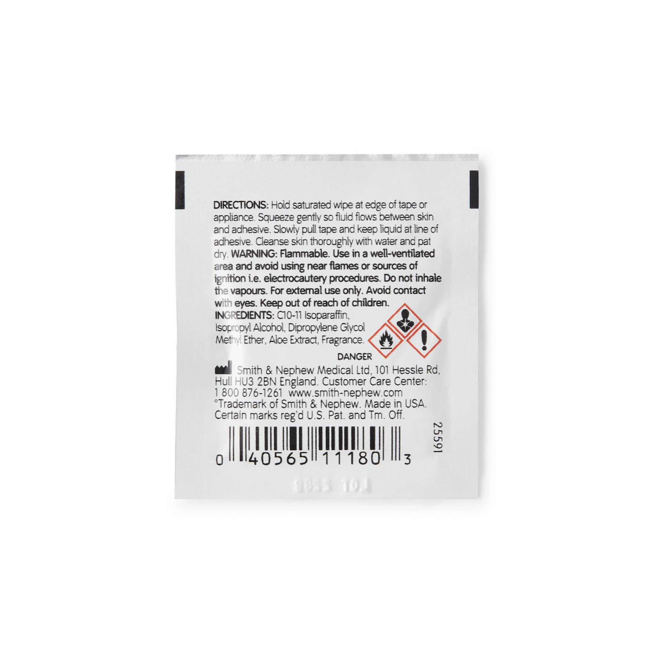 Smith & Nephew Uni-Solve Adhesive Remover Wipes
