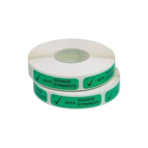 Apothecary Products Label Note Dosage Strength Green 1X