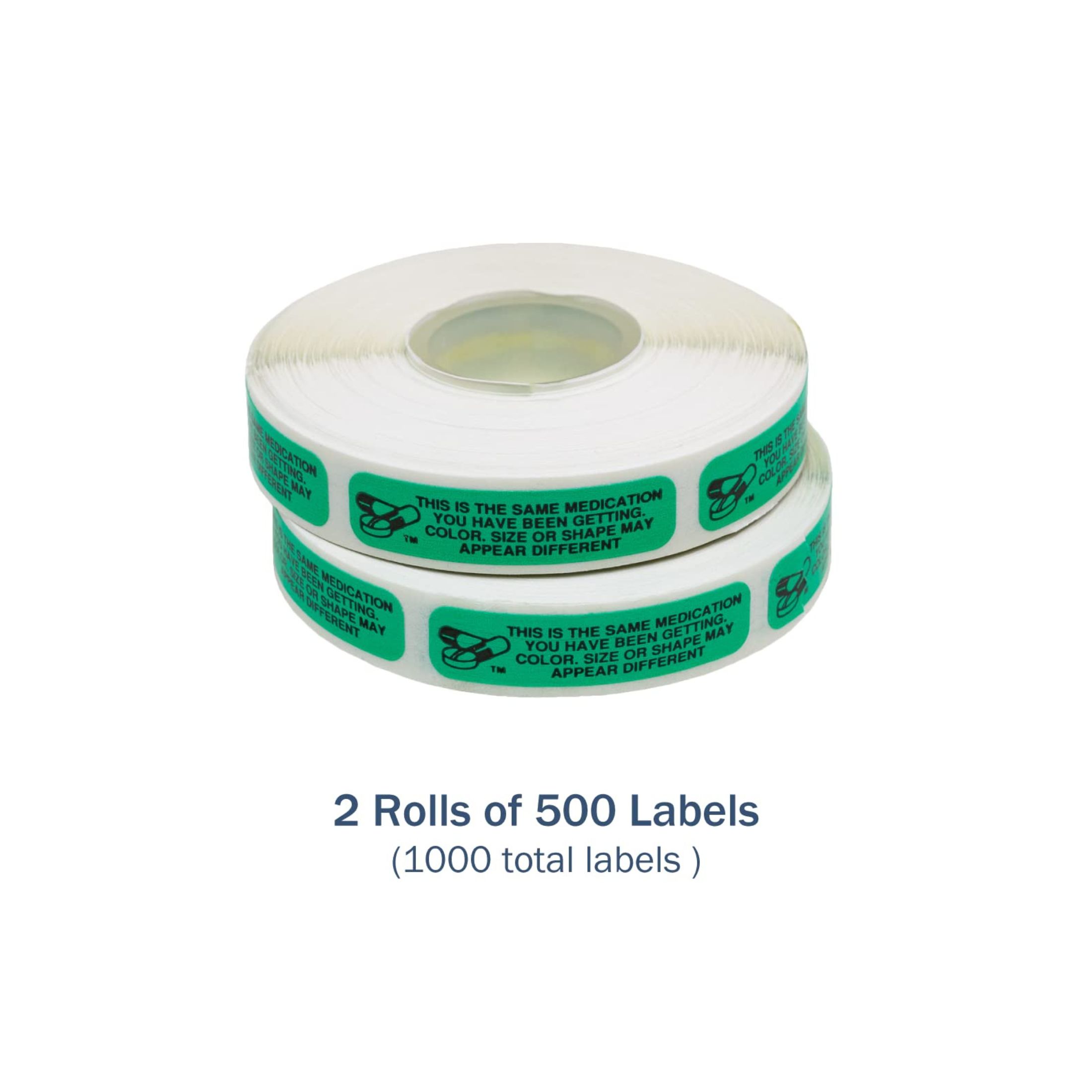 Apothecary Products Wellness Label & Look Different Green Case Of 1000