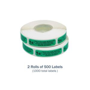 Apothecary Products Wellness Label & Look Different Green Case Of 1000