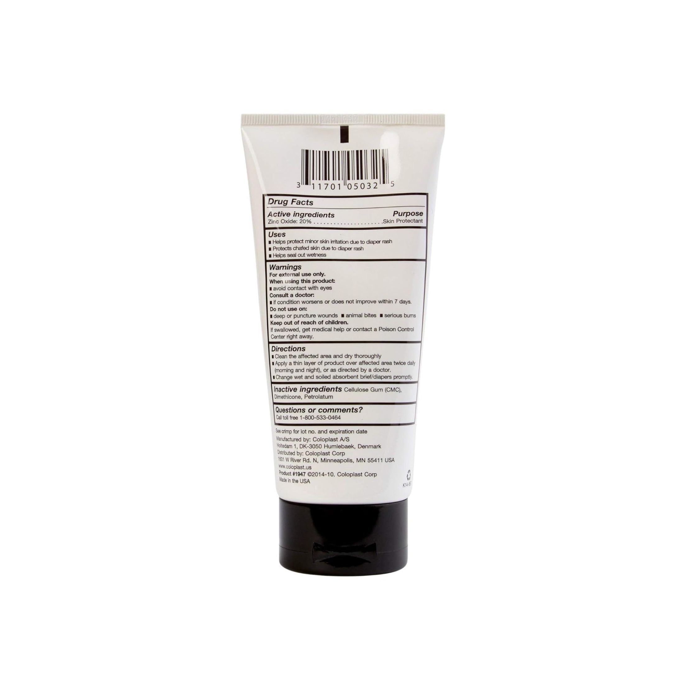 Coloplast Critic - Aid Anorectal Skin Paste 2.5 Oz