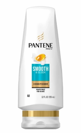 Pantene Pro-V Smooth & Sleek Conditioner, 12 Fl Oz