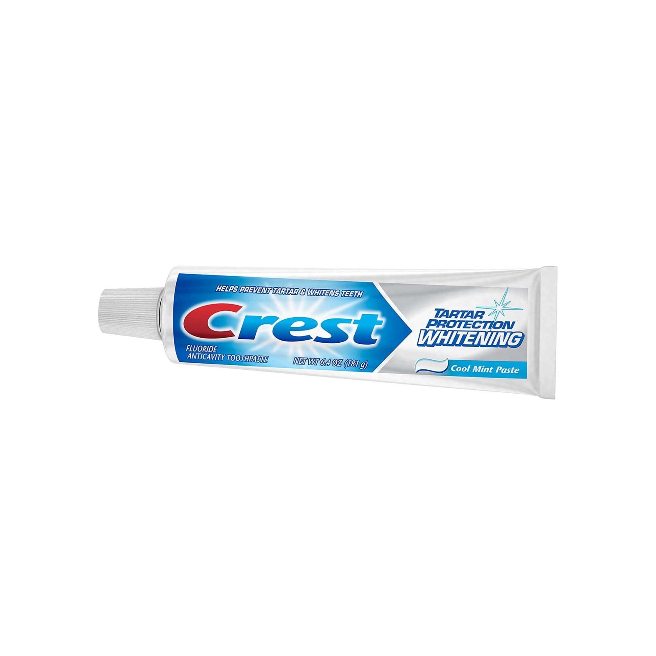Crest Tartar Protection Whitening Cool Mint Flavor Toothpaste, 6.4 Oz