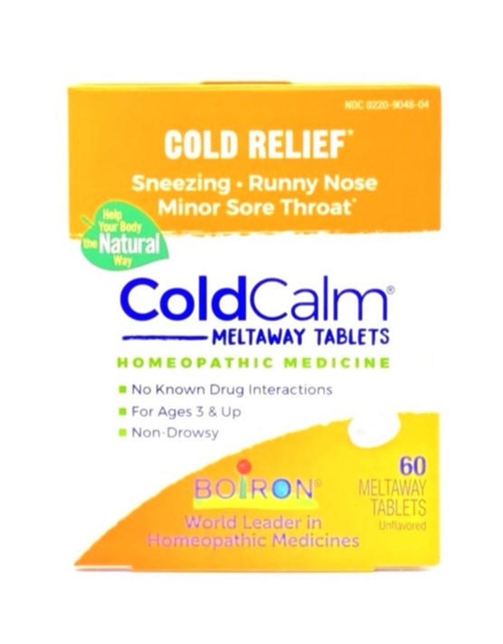 Boiron Coldcalm, 60 Tablets, Homeopathic Medicine For Cold Relief