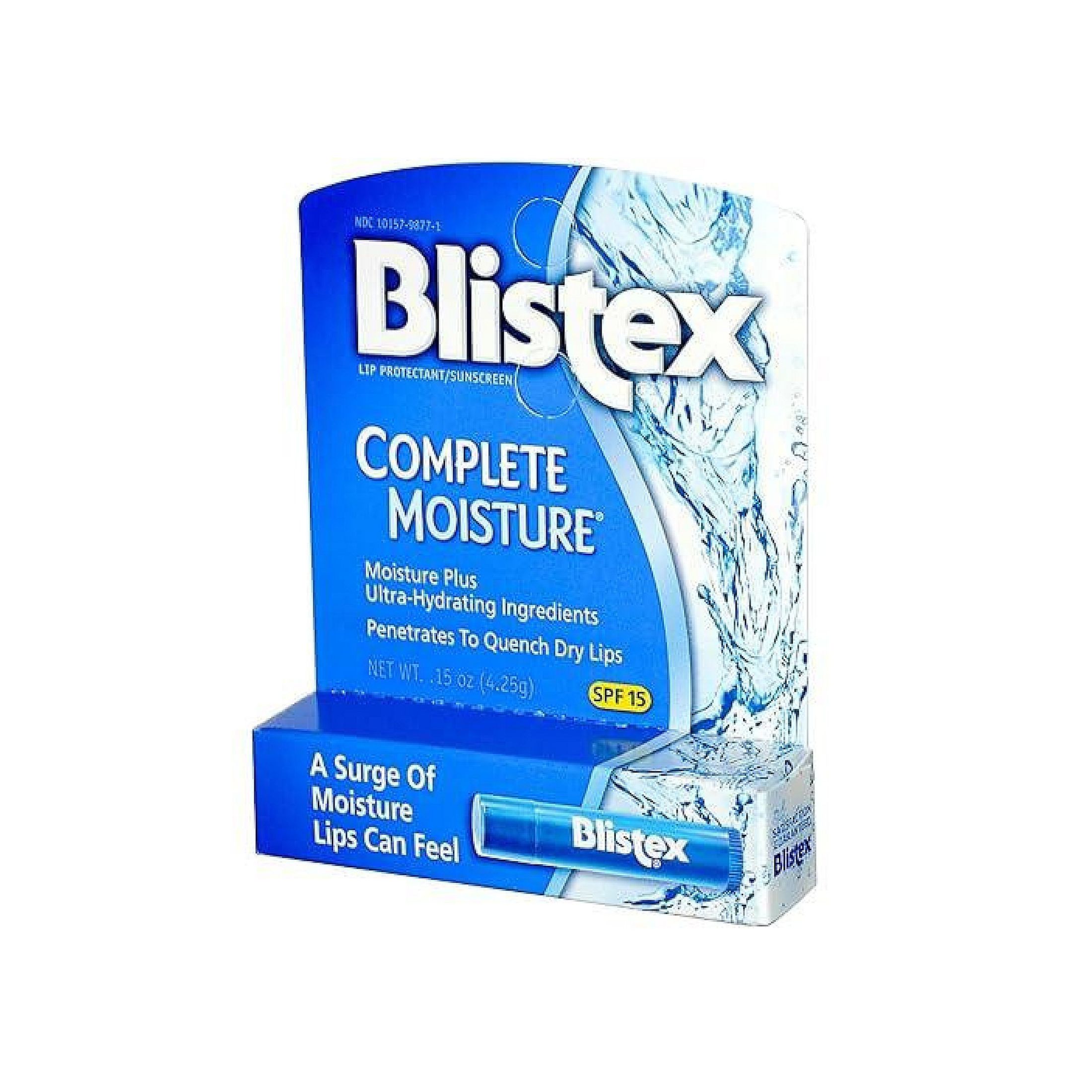 Blistex Complete Moisture Lip Protectant/Sunscreen SPF 15 Twin Pack
