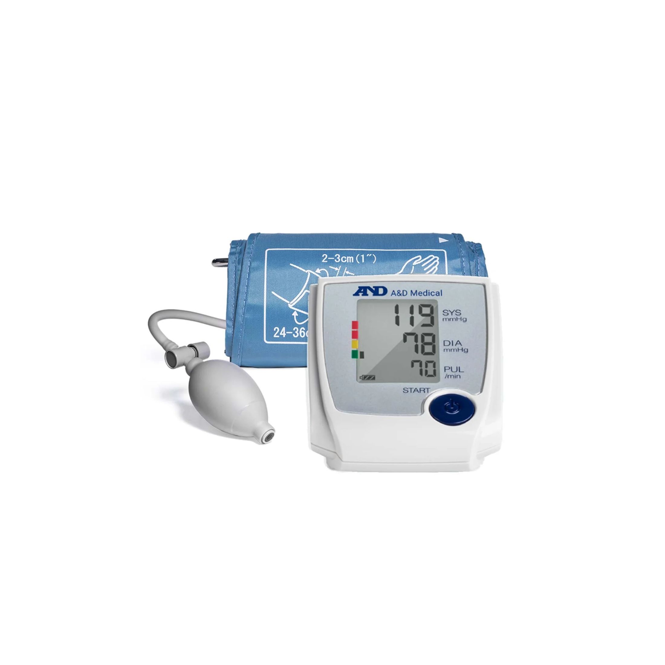 LifeSource Advanced Manual Inflate Blood Pressure Digital Monitor Ua-705V, 1 Kit
