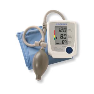 LifeSource Advanced Manual Inflate Blood Pressure Monitor Large Cuff