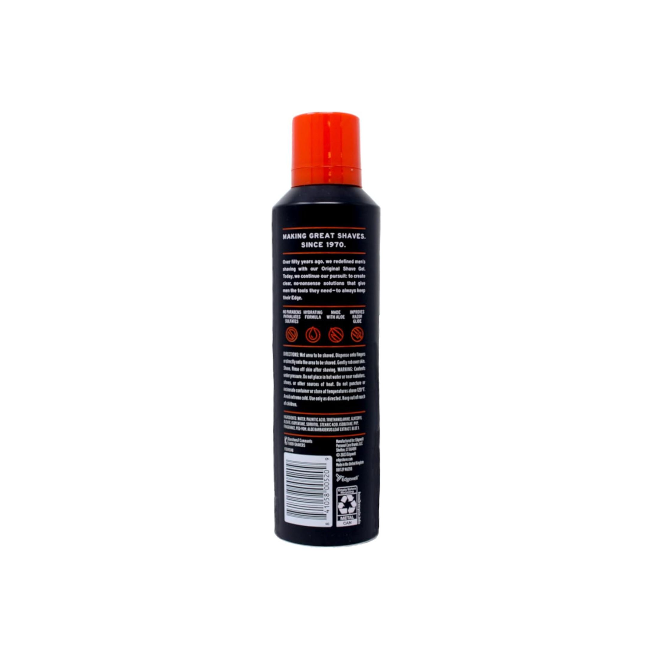 Edge Sensitive Skin Shave Gel For Men With Aloe, 7 Oz