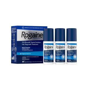 Rogaine Men's Extra Strength 5% Minoxidil Topical Foam Hair Regrowth Treatment 1 Month Supply