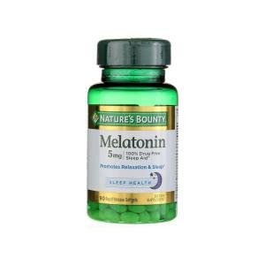 Nature's Bounty Melatonin, 5 Mg, Rapid Release Softgels