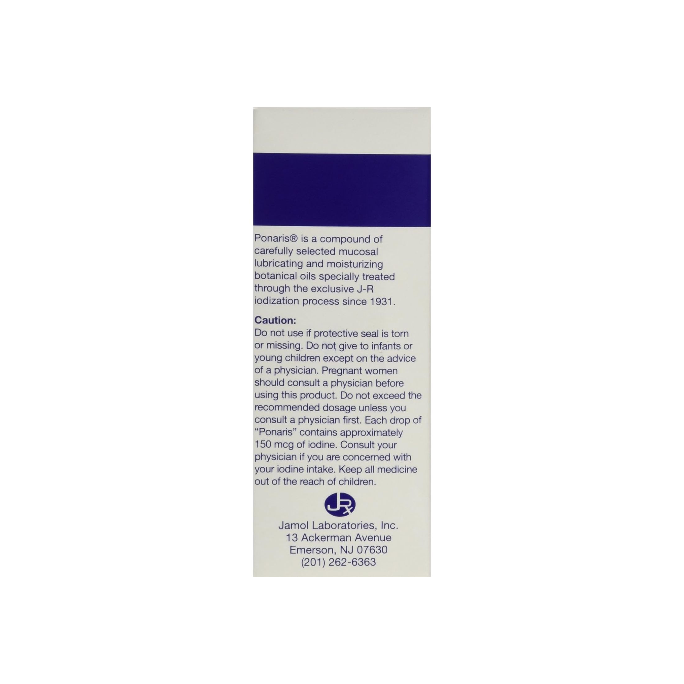 Ponaris Nasal Emollient 1 Oz